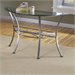 Hillsdale Abbington Console/Sofa Table with Glass Top