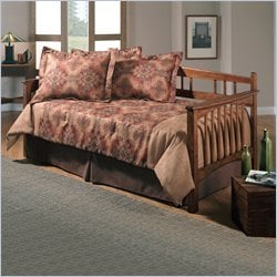 Hillsdale Mission Daybed in Dark Oak with Suspension Deck
