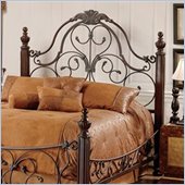 Hillsdale Bonaire Metal Headboard in Brushed Bronze