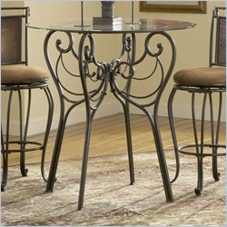 Hillsdale Milan Bar Height Bistro Table