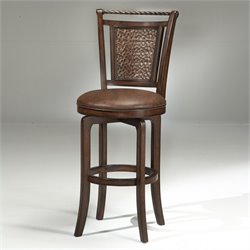 Hillsdale Norwood 26.5 Inch Swivel Cherry Counter Stool