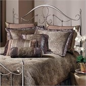 Hillsdale Doheny Metal Headboard in Antique Pewter