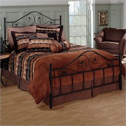 Hillsdale Harrison Metal Bed in Textured Black Finish