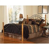 Hillsdale Winsloh Poster Bed (Headboard with Metal Frame)