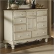 ADD TO YOUR SET: Hillsdale Wilshire 9 Drawer Mule Chest in Antique White Finish