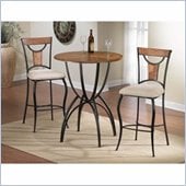 Hillsdale Pacifico 3-Piece Bar Height Dining Set