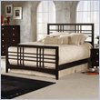 Hillsdale Tiburon Kona Espresso Wood Panel Bed 5 Piece Bedroom Set