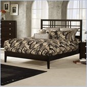 Hillsdale Tiburon Kona Wood Platform Bed 4 Piece Bedroom Set in Espresso