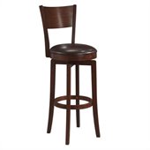 Hillsdale Archer Brown Swivel Counter Stool