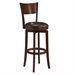 Hillsdale Archer Brown Swivel Bar Stool