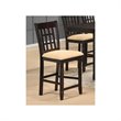 ADD TO YOUR SET: Hillsdale Tabacon Non-Swivel Cappuccino Counter Stool - Set of 2
