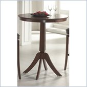 Hillsdale Plainview Bar Height Bistro Table in Brown Finish