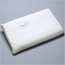 Hillsdale Natural Curves Queen Orthopedic Contour Pillow with Natural Bamboo Cover