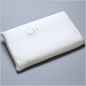Hillsdale Natural Curves Queen Orthopedic Contour Pillow with Natural Bamboo Cover