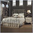 Hillsdale Wilshire Antique White Metal Bed 5 Piece Bedroom Set