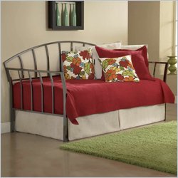 Hillsdale Greenwich Metal Daybed in Black Nickel Finish with Suspension Deck