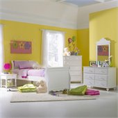 Hillsdale Lauren Sleigh Bed 5 Piece Bedroom Set