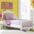 ADD TO YOUR SET: Hillsdale Lauren Poster Bed in Pure White Finish