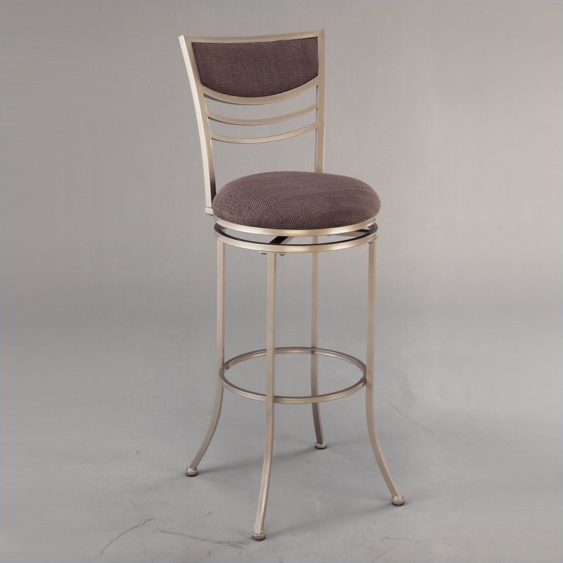 Hillsdale Amherst 24" Swivel Metal Counter Champagne Bar stool eBay