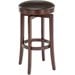 Hillsdale Malone 25" Backless Swivel Counter Stool in Cherry