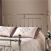 Hillsdale Holland Metal Headboard in Nickel