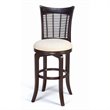 ADD TO YOUR SET: Hillsdale Bayberry 24 Inch Counter Height Bar Stool in Dark Cherry