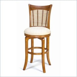 Hillsdale Bayberry 30 Inch Swivel Bar Stool in Oak