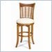 Hillsdale Bayberry 30 Inch Oak Swivel Bar Stool