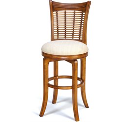 Hillsdale Bayberry 24 Inch Oak Swivel Counter Stool