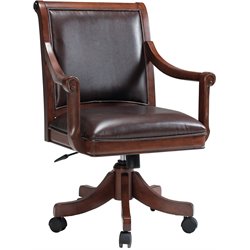 Hillsdale Palm Springs Game Chair in Medium Brown Cherry