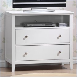Hillsdale Dio TV Chest in White Finish