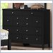 Hillsdale Dio Dresser in Black Finish