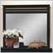 Hillsdale Dio Wood Mirror in Black Finish