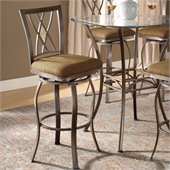 Hillsdale Brookside 30 Inch Diamond Back Swivel Bar Stool