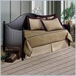 Hillsdale Augusta Wood Daybed in Black Finish with Pop-Up Trundle