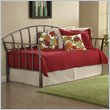 Hillsdale Greenwich Metal Daybed in Black Nickel with Pop-Up Trundle