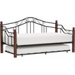 Hillsdale Madison Four Post Metal Daybed with Pop-Up Trundle