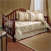 Hillsdale Allendale Wood Daybed in Cherry Finish with Roll-Out Trundle