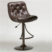 Hillsdale Aspen Adjustable Bar Stool in Copper