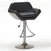 Hillsdale Valencia Adjustable Bar Stool in Oyster Grey