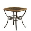 ADD TO YOUR SET: Hillsdale Lakeview Square Slat Top End Table in Brown and Medium Oak
