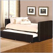 Hillsdale Marcella Leather Daybed in Brown