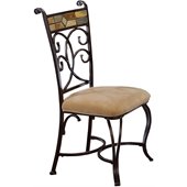 Hillsdale Pompei Fabric Side Chair (Set of 2)