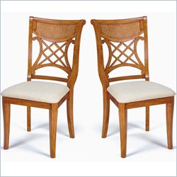Hillsdale Glenmary Oak Dining Chairs (Set of 2)