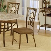 Hillsdale Brookside Oval Back Fabric Side Chair (Set of 2)