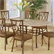 Hillsdale Brookside 5 Piece Rectangular Dining Table Set with Diamond Back Chairs