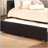 Hillsdale Marcella Leather Trundle Drawer in Brown Finish