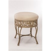 Hillsdale Villa III Vanity Stool in Antique Beige Finish