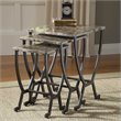 ADD TO YOUR SET: Hillsdale Monaco Nesting Tables in Matte Espresso Finish