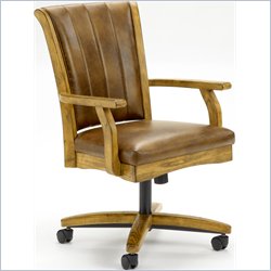 Hillsdale Grand Bay Dining Arm Chair in Medium Oak
